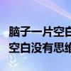 脑子一片空白没有思维记忆力很差（脑子一片空白没有思维）