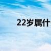 22岁属什么生肖（23岁属什么生肖）
