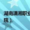 湖南潇湘职业学院是公办吗（湖南潇湘职业学院）