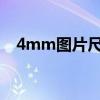 4mm图片尺子（mm代表厘米还是毫米）