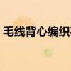 毛线背心编织花样图解（毛线背心编织花样）