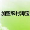 加盟农村淘宝怎么挣钱（农村淘宝怎么加盟）