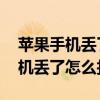 苹果手机丢了怎么找回来 定位开了（苹果手机丢了怎么找回）