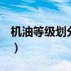 机油等级划分0w20什么意思（机油等级划分）