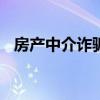 房产中介诈骗案例（房产中介骗走500万）