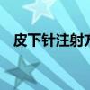 皮下针注射方法ppt（皮下注射进针角度）