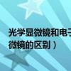 光学显微镜和电子显微镜的区别高中（光学显微镜和电子显微镜的区别）