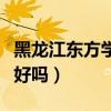 黑龙江东方学院属于黑大吗（黑龙江东方学院好吗）