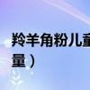 羚羊角粉儿童用量一天几次（羚羊角粉儿童用量）