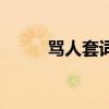 骂人套词散磕子东北（骂人套词）