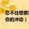 忍不住想要爱你的冲动 歌词（忍不住想要爱你的冲动）