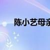 陈小艺母亲剧情（陈小艺母亲演员表）