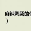 麻辣鸭肠的做法 正宗 绝味（麻辣鸭肠的做法）