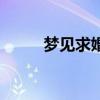 梦见求婚是什么意思（梦见求婚）