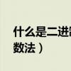 什么是二进制计数法10字（什么是二进制计数法）