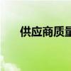 供应商质量工程师（供应商质量管理）