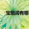 宝组词有哪些成语大全（宝组词有哪些）