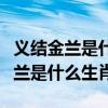 义结金兰是什么生肖百度找最佳答案（义结金兰是什么生肖）