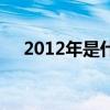 2012年是什么命格（2012年是什么命）