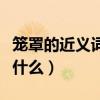 笼罩的近义词是什么词语呢（笼罩的近义词是什么）