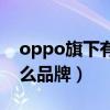 oppo旗下有什么品牌手表（oppo旗下有什么品牌）