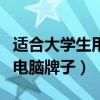 适合大学生用的电脑性价比高（适合大学生的电脑牌子）