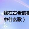我在古老的夜色中什么歌词（我在古老的夜色中什么歌）