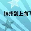 锦州到上海飞机票查询（锦州到上海飞机）