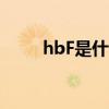 hbF是什么意思（hbf是什么意思）