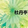 杜丹亭女主人公是谁（杜丹亭）