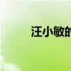 汪小敏的绯闻（汪小敏被谁搞过）