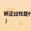 矫正过枉是什么意思（矫正过枉还是矫枉过正）