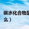 碳水化合物是什么营养成分（碳水化合物是什么）