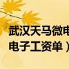 武汉天马微电子普工待遇怎么样（武汉天马微电子工资单）