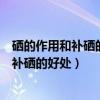 硒的作用和补硒的好处和坏处正常人能吃硒吗（硒的作用和补硒的好处）