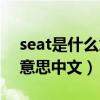 seat是什么意思中文翻译英语（seat是什么意思中文）