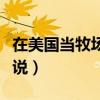 在美国当牧场主的小说（到国外当牧场主的小说）