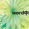 word中的分页（word分页设置）