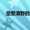 坚壁清野的意思解释（坚壁清野的意思）