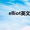 elliot英文名含义（ellison英文名字）