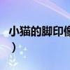 小猫的脚印像什么形状（小猫的脚印像什么呢）