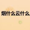 烟什么云什么成语大全（烟什么云什么成语）