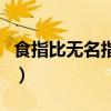 食指比无名指长是什么意思（食指比无名指长）