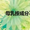 母乳按成分不同可分为多选题（murua）