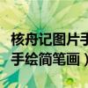 核舟记图片手绘简笔画教学视频(核舟记图片手绘简笔画) 核舟记图片手绘简笔画教学视频(核舟记图片手绘简笔画)