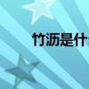 竹沥是什么东西图片（竹沥是什么）