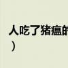 人吃了猪瘟的症状有哪些（人吃了猪瘟的症状）