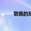 敬佩的反义词语（敬佩的反义词）