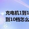 充电机1到10档怎么调节150按钮（充电机1到10档怎么调节）