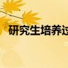 研究生培养过程（研究生培养方式怎么写）
